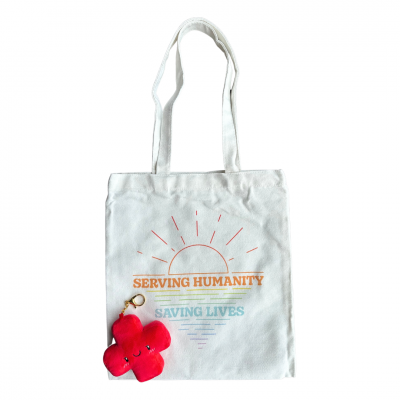 "Bigger and Better Red Cross" and "GaiGai Tote Bag" COMBO