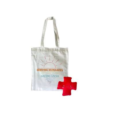 "A Red Cross" and "GaiGai Tote Bag" COMBO